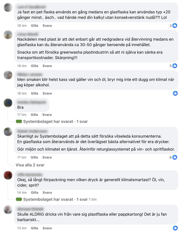 Foto: Skärmavbild Facebook/Systembolaget Foto: Skärmavbild Facebook/Systembolaget